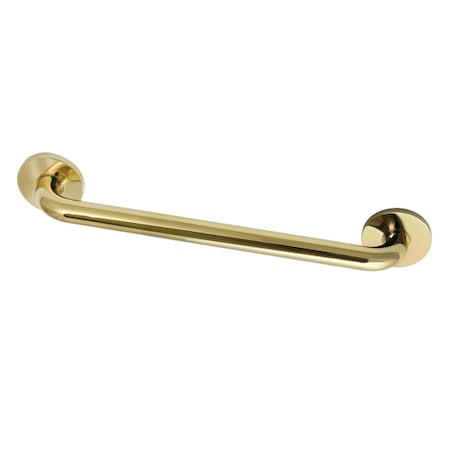 Kingston Brass GLDR814182 18-Inch X 1-1/4-Inch OD ADA Grab Bar, Polished Brass GLDR814182